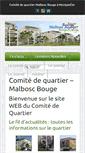 Mobile Screenshot of malbosc-bouge.fr